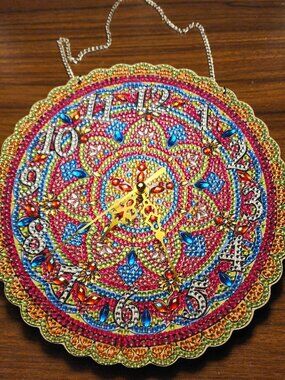 Diamond Art Clock